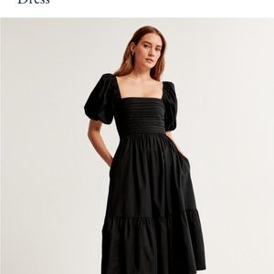 Abercrombie and Fitch Emerson Midi Dress